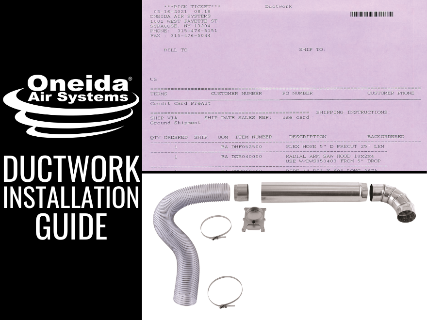 How to Unpack and Check Your Ductwork Order