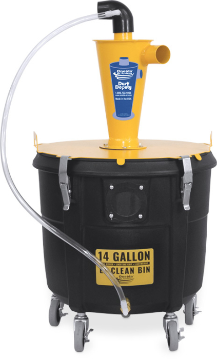CDD-14 Cyclonic Pre-Separator w/ 14 Gal. Bin