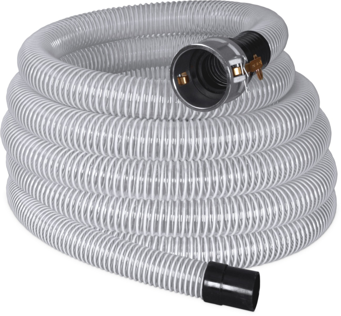 2.5" / 2" x 25' Cam & Groove Vacuum Hose