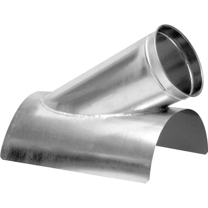 8" x 8" x 8" Quick-Clamp Duct Saddle Tap Wye
