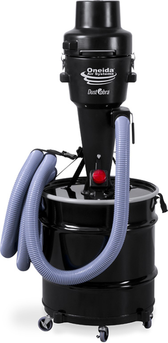Industrial Dust Cobra Portable 35 Gal. Full-Unit HEPA Cyclonic Dust Extractor