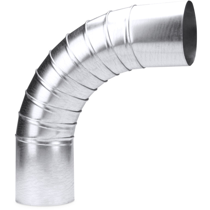 14" 90 Deg. Spiral Pipe Elbow
