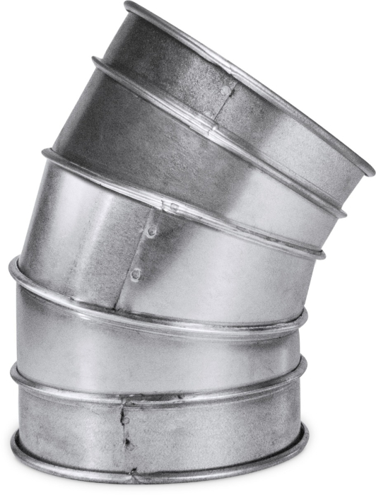 8" Quick-Clamp Duct 30 Deg. Short Radius Elbow