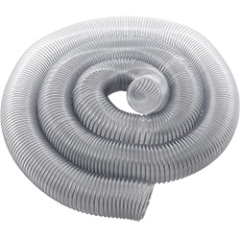 10" x 25' Clear Reinforced Anti-Static Urethane Flex-Hose