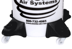 Dust Bucket Caster Mount &amp; Tether Kit