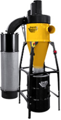 3hp Dust Gorilla Pro SMART Boost 55 Gal. Freestanding HEPA-GFM Cyclone Dust Collector