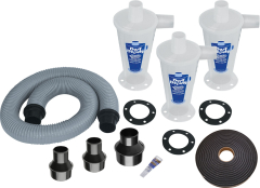 Multi-Cyclone DIY Dust Deputy Design Kit