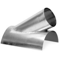 5" x 4" 45 Deg. Saddle Tap Wye