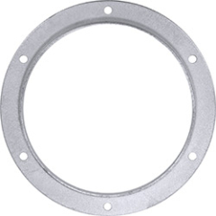 Top view of Steel Angle Ring Flange #DFZ050000