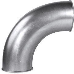 Quick-Clamp Duct Long Radius Elbows