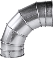 10" Quick-Clamp Duct 90 Deg. Short Radius Elbow