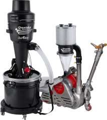 Oneida Vortex DCS Portable 17 Gal. HEPA Floor Sanding Dust Containment System w/ Sander Retrofit Handle