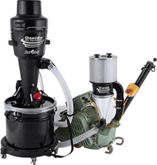 Oneida Vortex DCS Portable 17 Gal. HEPA Floor Sanding Dust Containment System w/ Sander Retrofit Handle