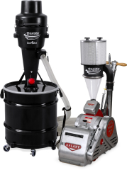 Oneida Vortex DCS Portable 35 Gal. HEPA Floor Sanding Dust Containment System w/ Sander Retrofit Handle