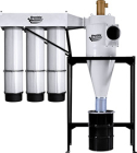 10hp 460V Direct Drive Industrial 55 Gal. MERV-13 Cyclone Dust Collector
