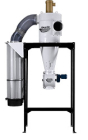 7.5hp 460V Direct Drive Industrial MERV-13 Cyclone Dust Collector w/ Air Lock