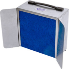 Assembled front right view of the Benchtop Mini Dust Collector