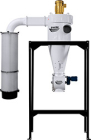 5hp 460V High Vacuum Freestanding MERV-13 Cyclone Dust Collector w/ Air Lock