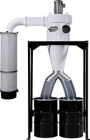 5hp 1ph High Vacuum 110 Gal. Freestanding MERV-13 Cyclone Dust Collector