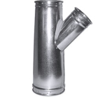 8" x 5" x 5" Quick-Clamp Duct Wye Joint
