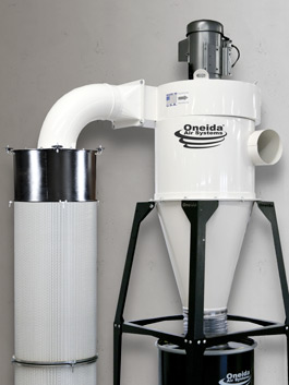 Stacking Sound Filter Installed on a High Vacuum Dust Collector