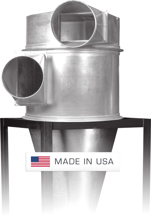 Steel C-Cyclone Separator without finish