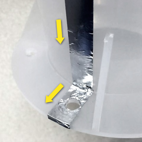 Tape Across the Flange