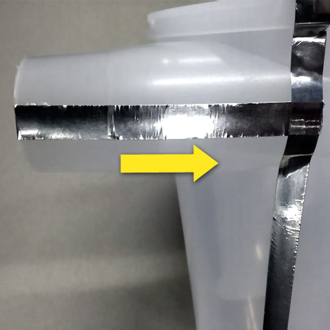 Tape Across the Side