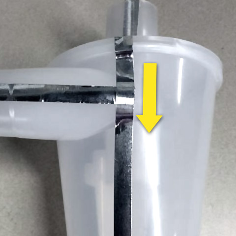 Tape Down the Side
