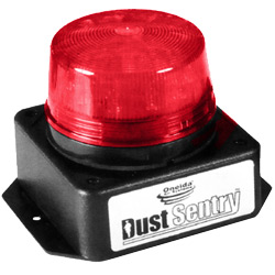 Dust Sentry alerts based on custom adjustable fill level