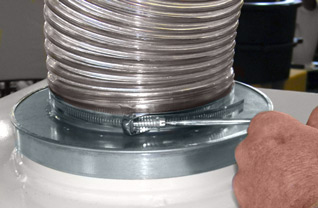 How to tighten your quick-release hose clamp