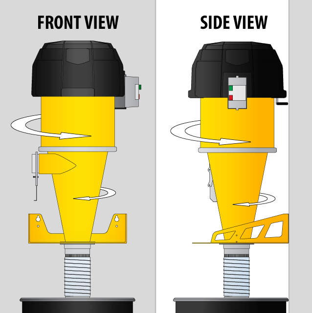 Inlet Facing Left, Control Box Facing Right