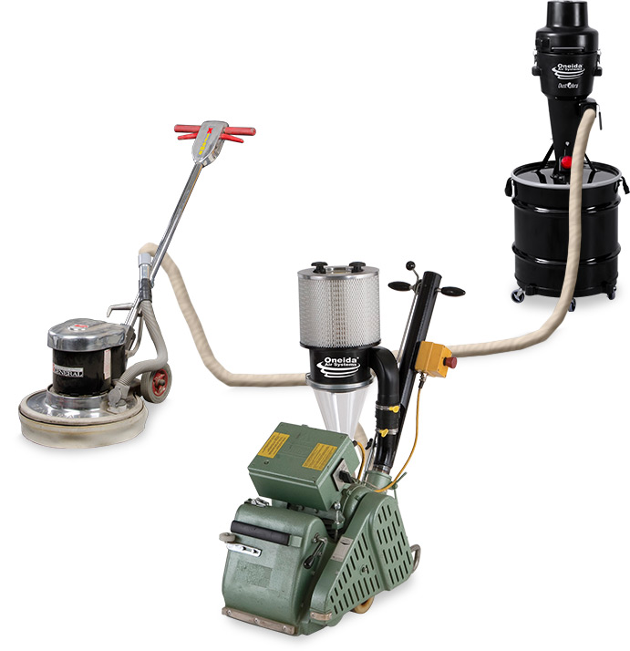 Vortex Equipped Sander and Buffer